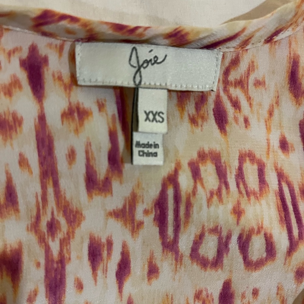 Joie silk tank top.